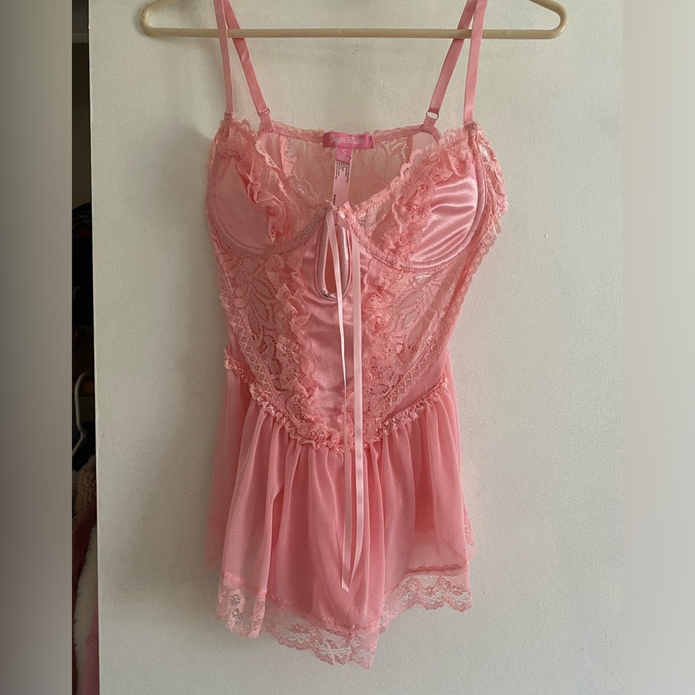 Spoiled But Not Rotten lace teddy